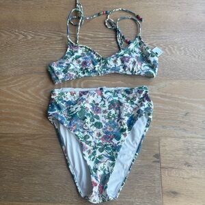 J. Crew Floral Bikini Set